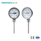 Mesure bimétallique industrielle de thermomètre bimétallique d'acier inoxydable de 100MM