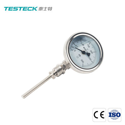 Corrosion d'acier inoxydable du thermomètre Ip65 bimétallique anti résistante aux chocs