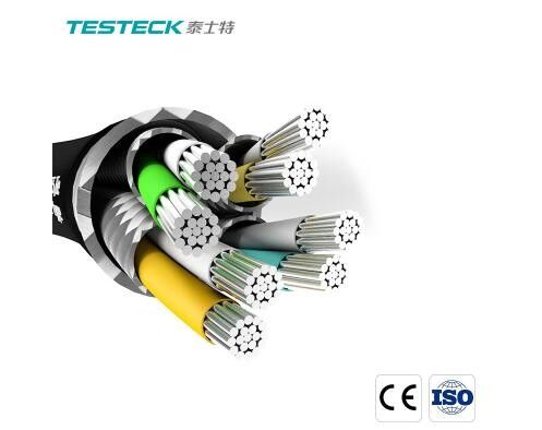 300V CAT5 câble tordu symétrique de 100 ohms pour l'industrie de transit de rail